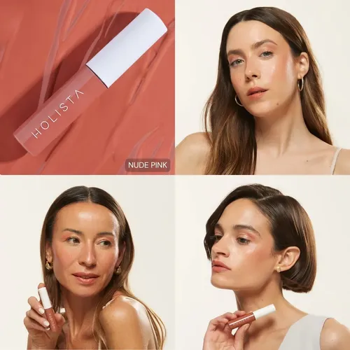 Holista Skincare Blush Rubor Líquido 8 Ml Tono Del Maquillaje Nude Pink