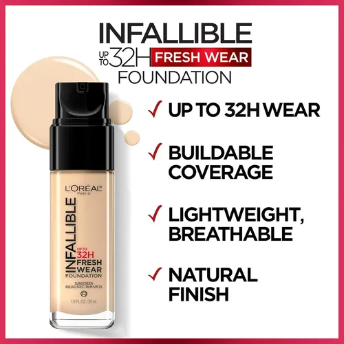 L’oreal Paris Base Infallible 32h True Beige 30 Ml