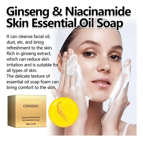 Jabón De Aceite Esencial De Ginseng (100 G*1)