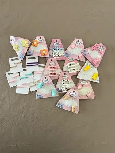 Pack De Hebilla, Colitas Para El Pelo Colores X38 Unidades