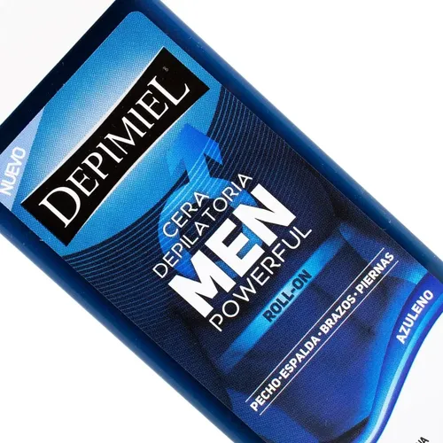 Depimiel Cera Depilatoria Roll On Men Azuleno Hombre X 100gr