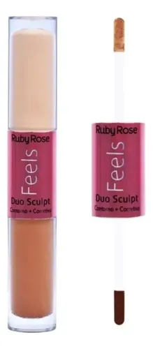 Corrector Y Contorno Feels Duo Sculpt Ruby Rose Original