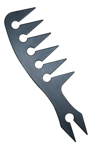 Peine For Desenredar Dientes Anchos Negro