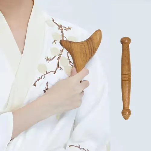 2026f2 Herramientas De Reflexología Madera Para Masaje Facia