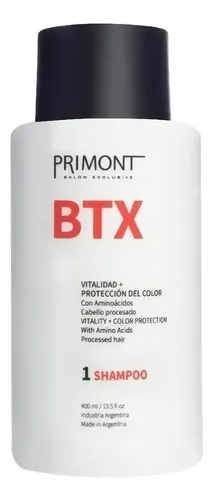 Shampoo Btx Reestructurante Revitalizante – Primont 400ml