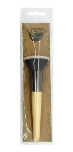 Brocha Plana De Bamboo Para Base Maquillaje Jessamy P7502