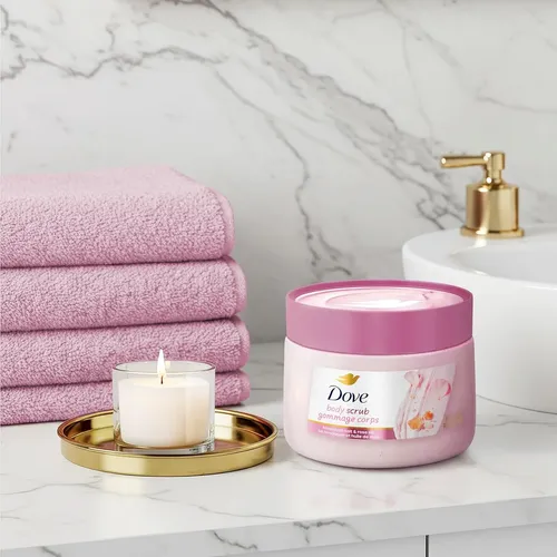 Dove Exfoliante Corporal Sal Del Himalaya Y Aceite De Rosas