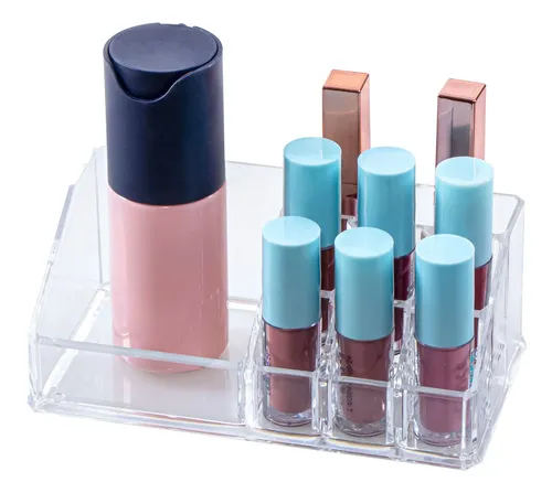Organizador Para Maquillaje Acrilico Con Divisiones
