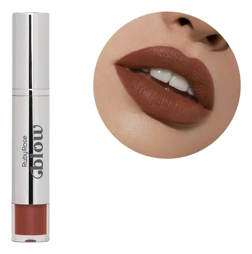 Lápiz labial líquido de cobertura intensa Classic Thing, Ruby Rose Bl10, Library Goals