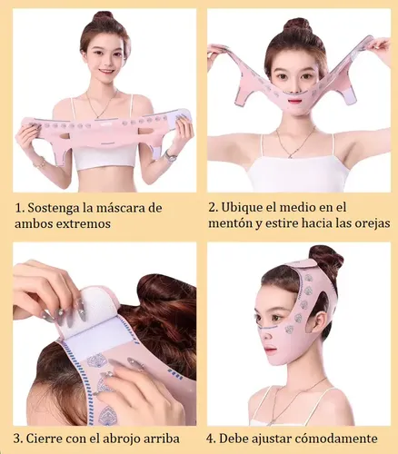 Banda Elastica Levanta Rostro Antiage Modelador Elevador