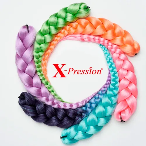 Extensiones Pelo Kanekalon Termico Jumbo Trenzas Caribeñas