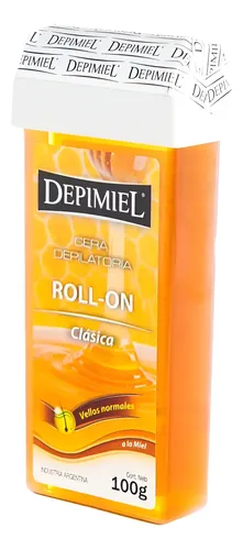 Depimiel Cera Depilatoria Roll On Descartable De Miel 100g