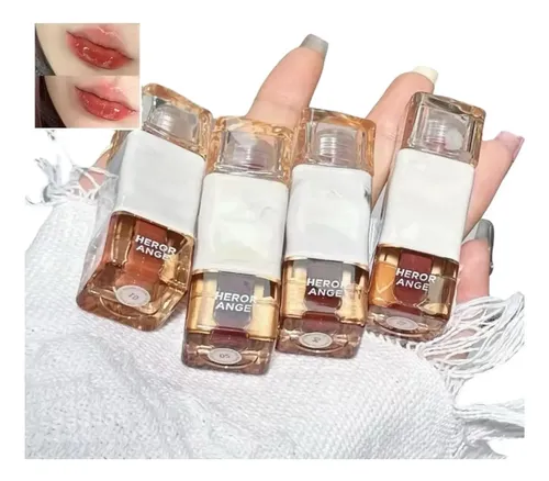 Lip Gloss Mirror Lip Glaze Herorange Original Korean Makeup