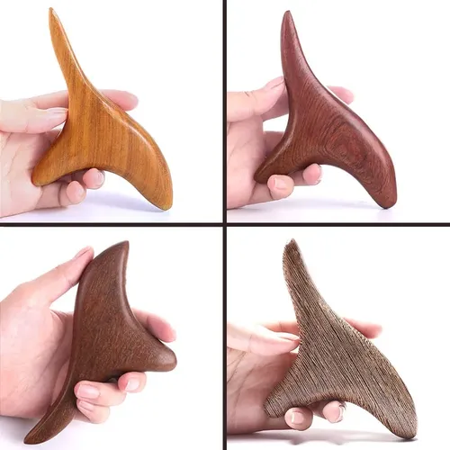 Madera De Masaje Portátil Gua Sha Ligera Para Herramienta Wood