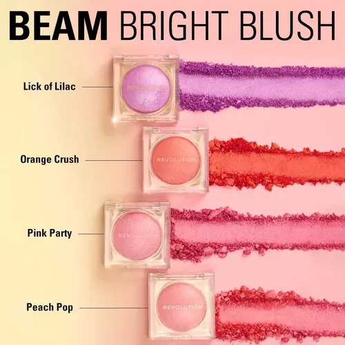 Revolution Beauty London, Beam Bright Blush, Mezcla Y
