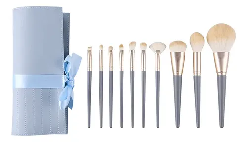 / Set De Brochas De Maquillaje De 10 Piezas Súper Suaves //