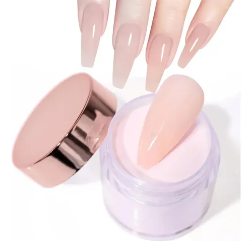 Jjwww)polvos De Uñas Acrílicos Profesionales De 12 Frascoskk