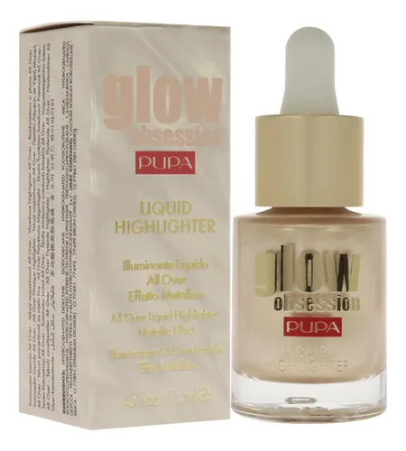 Iluminador Facial Líquido Pupa Milano Glow Obsession 13,5 Ml