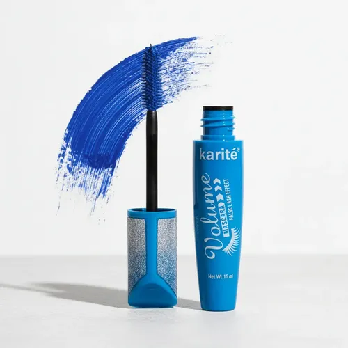 Mascara De Pestañas Volume False Lash Color Azul Karité