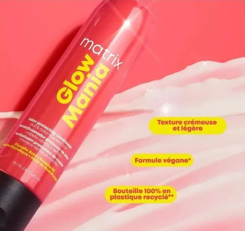 Kit Matrix Shampoo + Enjuague Glow Mania Cabellos Opacos