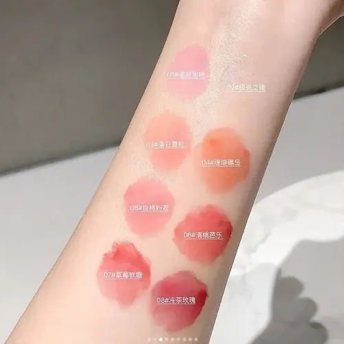 Brillo Labial Mini Pote Jelly Jam Solid Lip Gloss Gege Bear