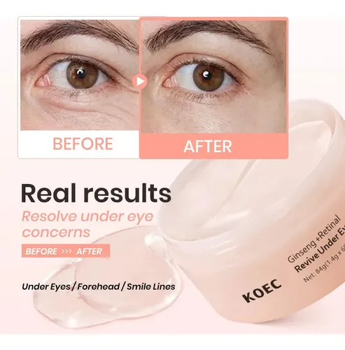 Parches Ojos Revive Under Ginseng + Retinal Antiedad X60 Und Todo Tipo De Piel