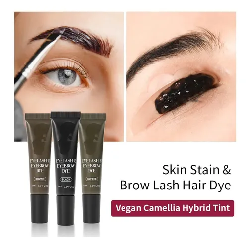 Kit Tintura Pestañas Y Cejas Iconsing Profesional 3 Colores
