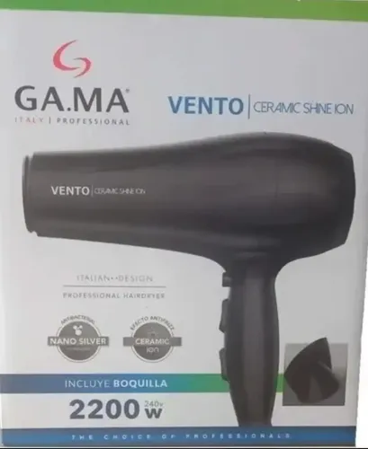 Secador De Pelo Gama Mistral Vento 2200w 220v