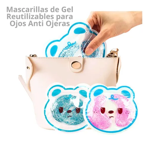 Pack X5 Pares Parches Gel Ojeras Reutilizables Reafirmantes
