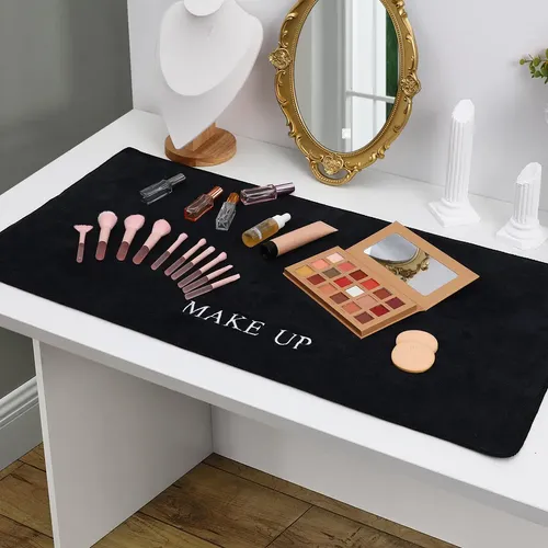 // Almohadilla De Maquillaje Para Protección De Tocador .