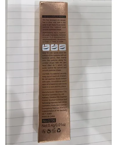 Lápiz Cejas Microblading 4 Horquillas Resistente Al Agua