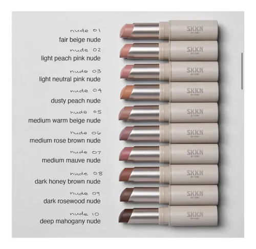 Labial En Barra Skkn Nude Varios Tonos