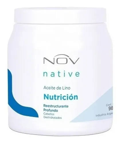 Baño De Crema Lino Nutricion Protector Capilar Nov X 980gr