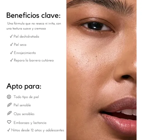 The Inkey List Oat Cleansing Balm Limpiador Facial Desmaquillante Bálsamo Avena Calma Hidrata Piel Sensible Retira Maquillaje Waterproof Limpieza Profunda Anti Irritación Glow Suave 150ml