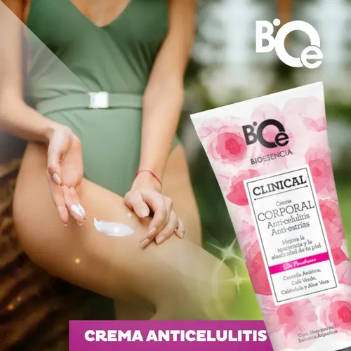 Crema Anti Celulitis Estrias Centella Asiática Café Verde