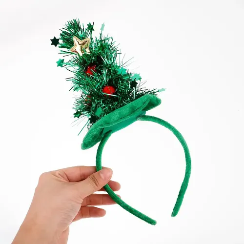 Yp 2 Piezas De Aro De Pelo De Árbol De Navidad Diadema De M