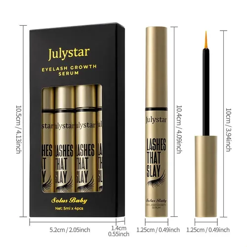 Eyelash Enhancer 5ml, Brow Thickener Lengthening Curling Set
