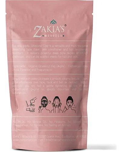 Mascarilla De Arcilla Rhassoul Zakia 226.8 G