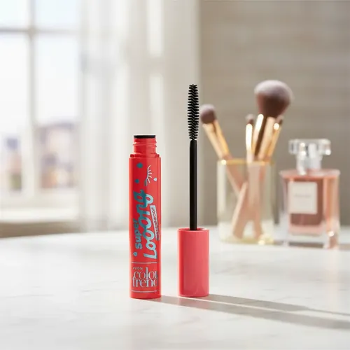Máscara De Pestañas Super Looong Color Trend Avon Negro