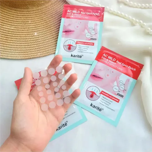 24 Parches Anti Acne Granitos Puntos Negros Facial 8,10,12mm