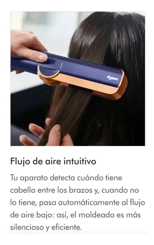 Dyson Planchita Airstrait De Pelo Seco Humedo !! Color Azul