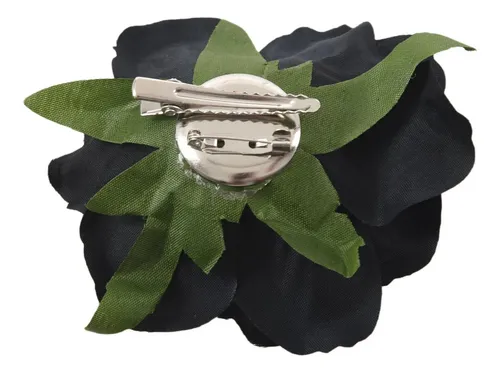 Broche Para El Pelo Con Forma De Flor De Seda, 4 Unidades