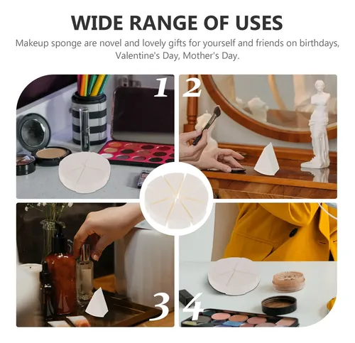 2 Juegos De Esponjas De Maquillaje, Accesorios De Maquillaje