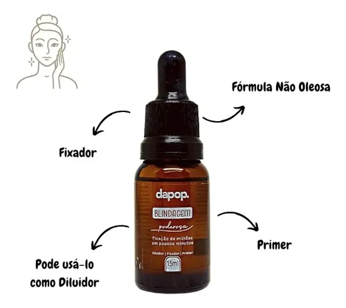 Dapop Blindaje Primer/ Fijador/ Diluidor 15 Ml Incoloro