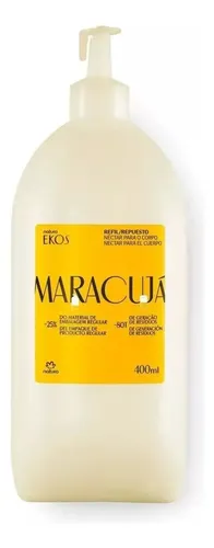 Repuesto Crema Hidratante Corporal Natura Ekos Maracuyá 400 Ml