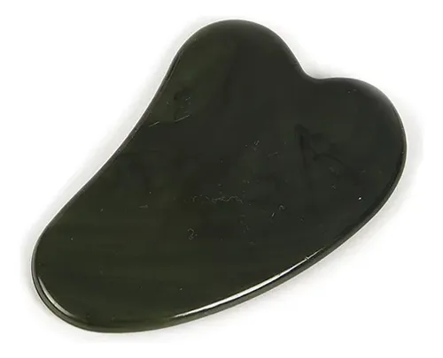 Masaje Con Piedras Naturales De Jade Gua Gu Sha Con Forma De