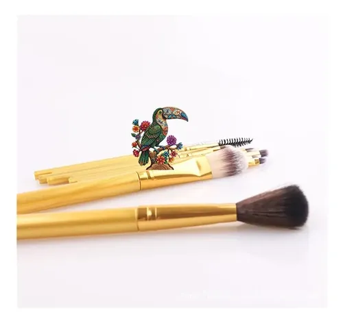 2 Juegos De 12 Brochas De Maquillaje De Nailon.