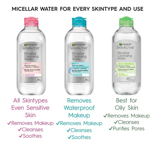Agua Micelar Garnier Skinactive Todo En 1 100ml