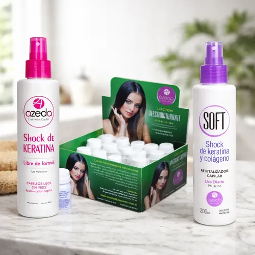 Kit De Shock De Keratina + Reestructur. Keratina+ Soft Kera