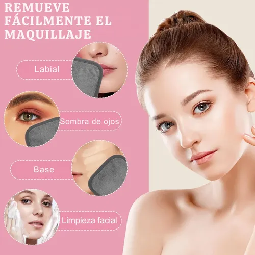 Pads Desmaquillantes Reutilizables Makeup Remover Lavables